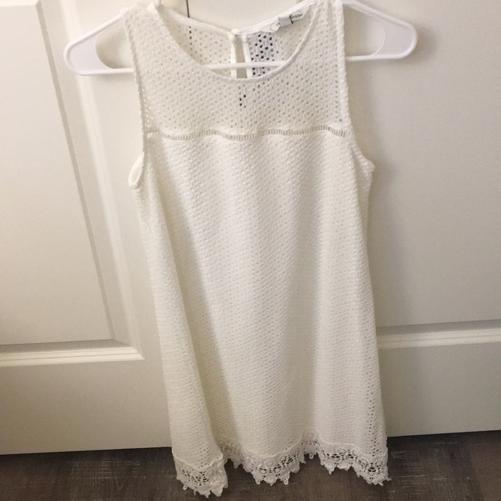 Brand new white lace dress